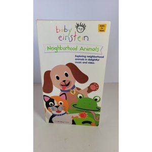 Baby Einstein VHS Lot of 9 Baby Shakespeare -  Baby Galileo - Neighbor Animals +